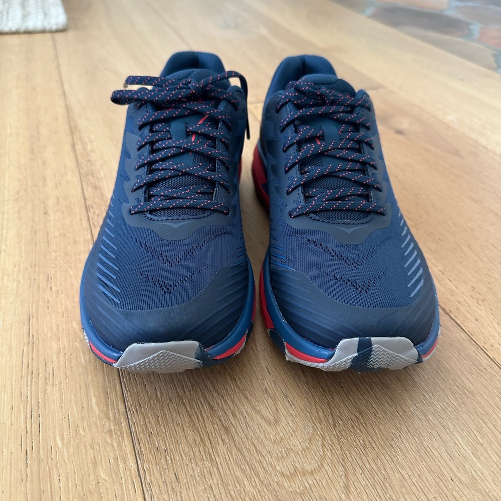 MEN’S HOKA Torrent 2 - Navy and Red Sneakers/trail shoes  brand new in box
